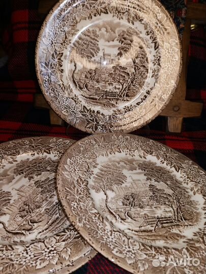 Тарелки Витражные Англия