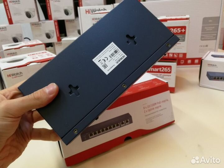 Коммутатор 8-кан DS-S1008P HiWatch