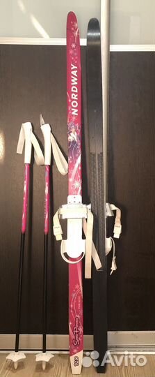 Лыжи беговые детские nordway 120 см