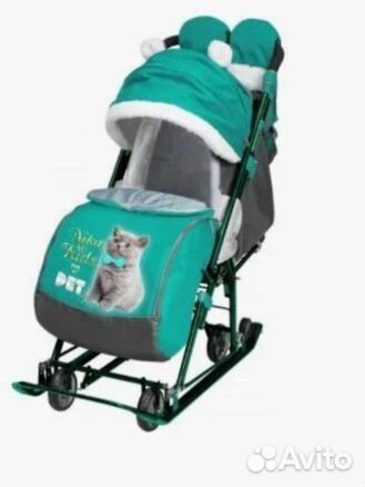 Санки коляска ника кидс