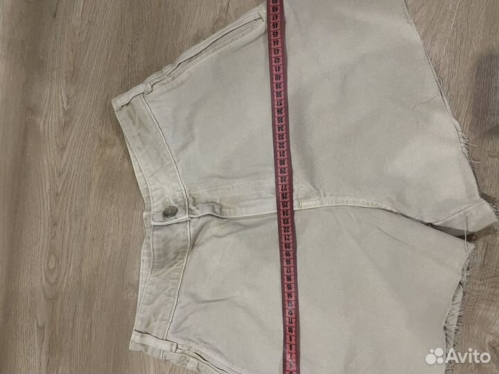 Джинсовые шорты zara 38