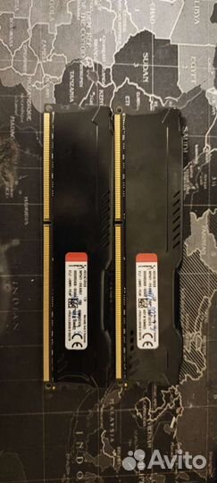 Оперативная память ddr3 8 gb x2 hyperx
