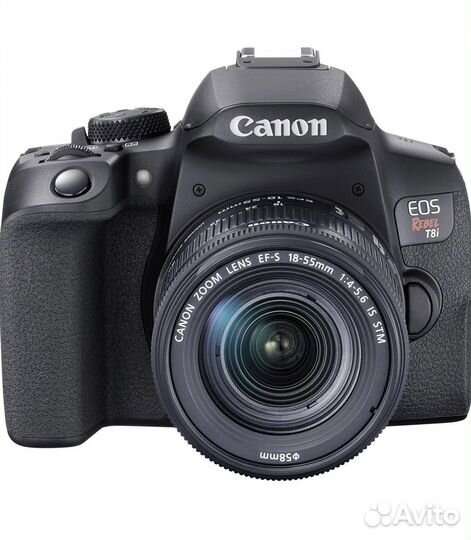 Canon EOS Rebel T8i EF-S 18-55 IS STM Kit Black