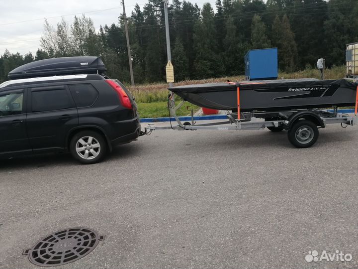 Комплект лодка прицеп