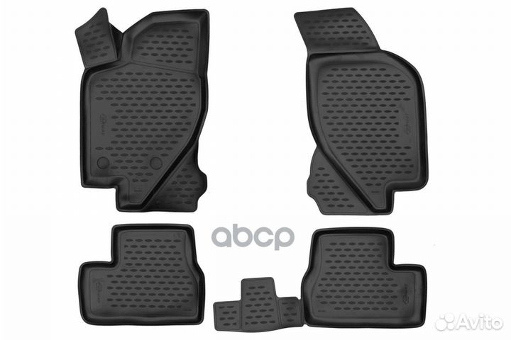 Коврики 3D в салон полиуретан (повышенная износ