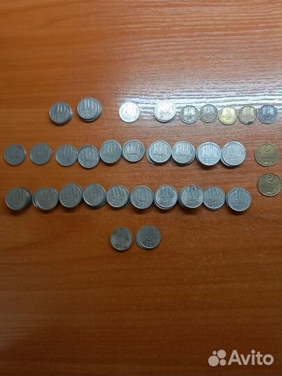 Монеты СССР 10 копеек