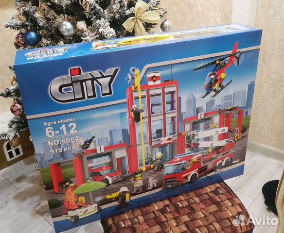 Конструктор аналог lego city, лего сити