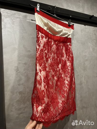 Roccobarocco платье шелк кружево 40/42