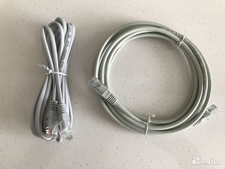 Сетевой кабель, Патч-корд, 3 м (Новый)