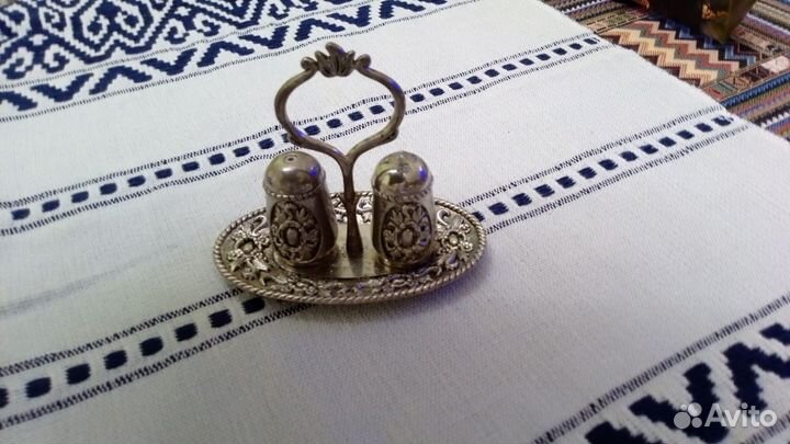 Солонка и перечница винтаж