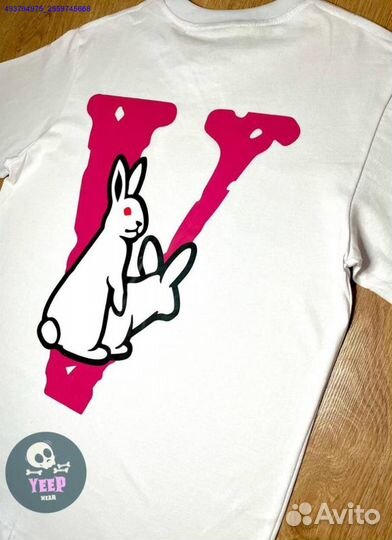 Футболка Vlone bunny белая S XL (Арт.83708)