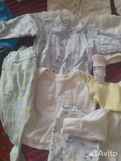 Одежда на новорожденного пакетом