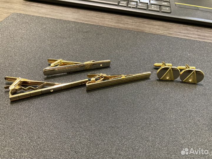 Запанки и скрепки галстука