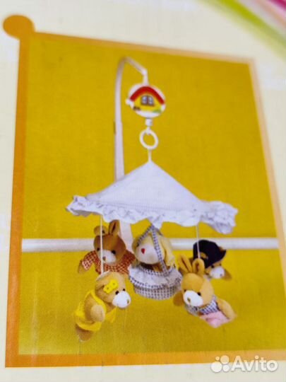 Музыкальная карусель на кроватку (мобиль)