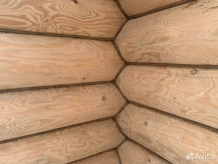 Теплый шов Шлифовка Покраска срубов