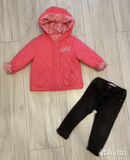 Пакет вещей на девочку 74-80 размер