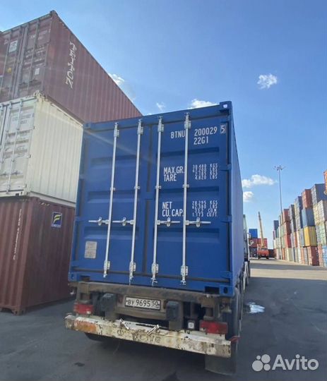 Контейнер 20 футов с доставкой