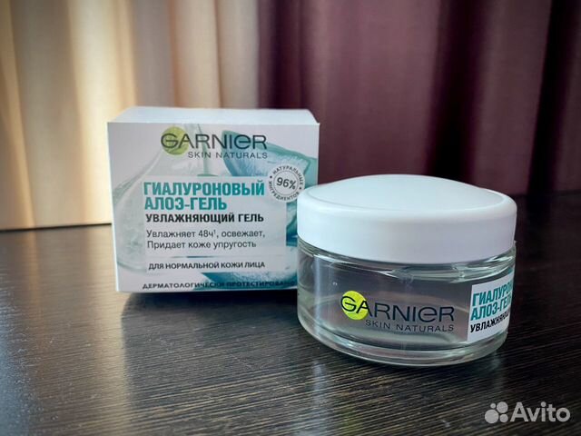 Крем-гель для лица Garnier Гиалуроновый алоэ-гель