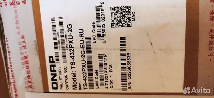 Сервер qnap TS-432PXU-RP-2G