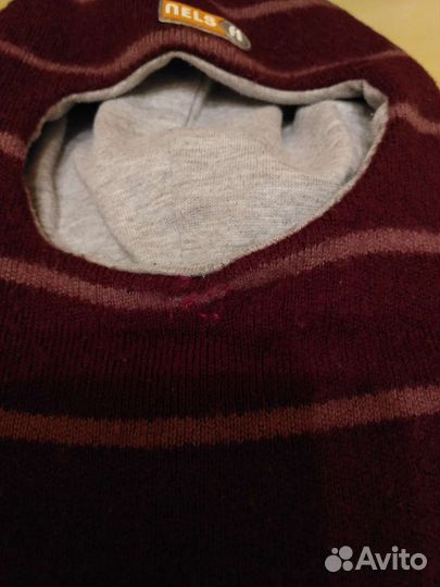 Шапка-шлем Nels, на 52-54 объем головы