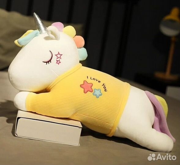 Единорог мягкая игрушка