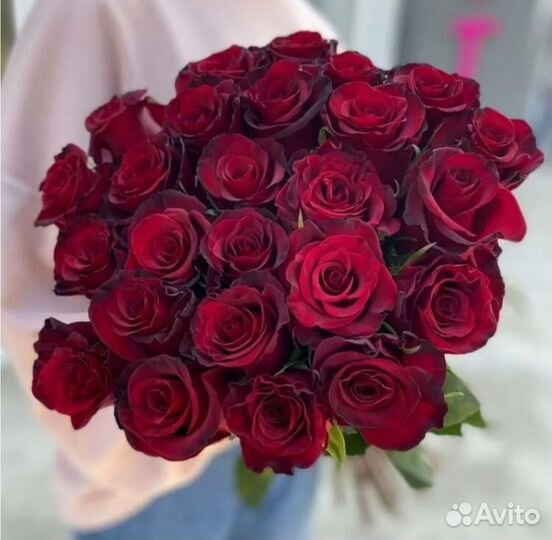 Розы 25 штук