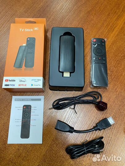 Smart TV Stick четырехъядерный медиаплеер 4K