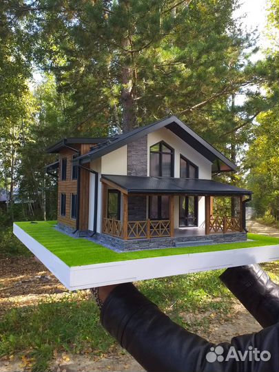 Макеты домов: архитектурные, подарочные