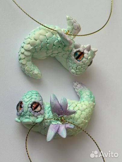 Елочные игрушки Подарки Дракон