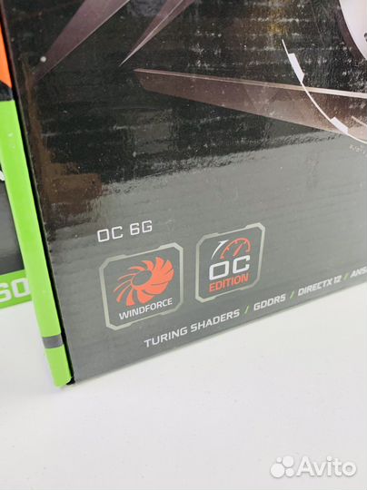 Видеокарта GTX1660 6GB гарантия
