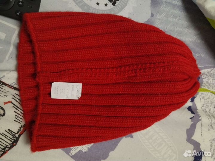 Шапка и перчатки женские