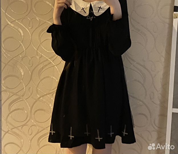 Готическое Платье в стиле Лолита размер S