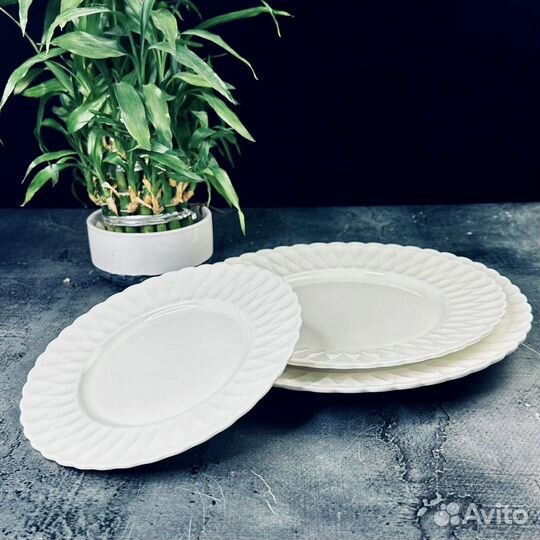 Набор тарелок в стиле villeroy