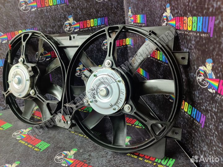 Вентилятор охлаждения 2123 шевроле нива в сборе