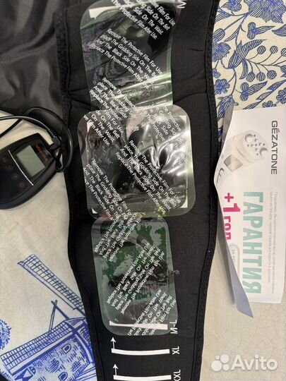 Пояс миостимулятор