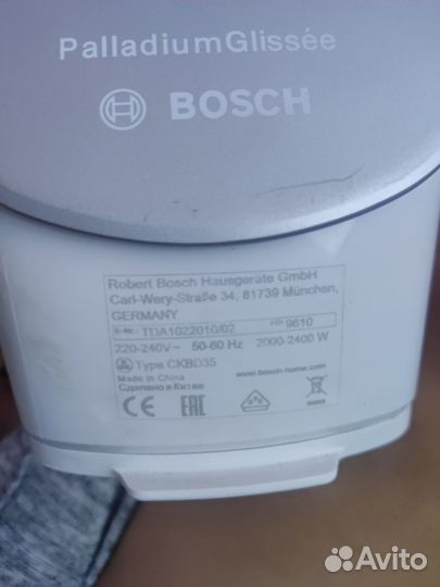 Утюг Bosch sensixx