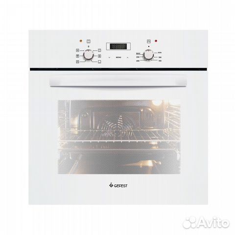 Духовка электрическая духовой шкаф белый