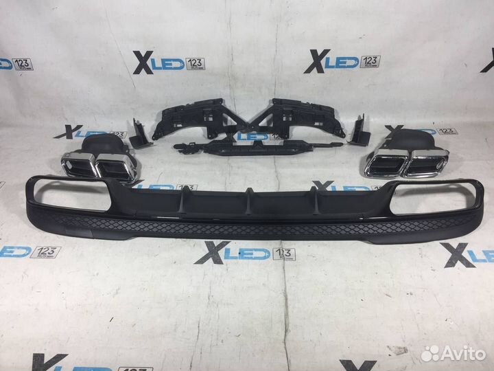 Диффузор Mercedes W212 AMG 6.3 рестайлинг