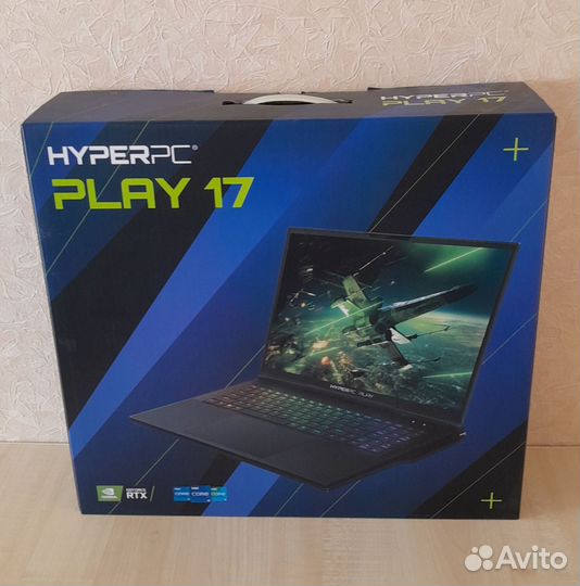 Ноутбук hyperpc play 17 M12 4090