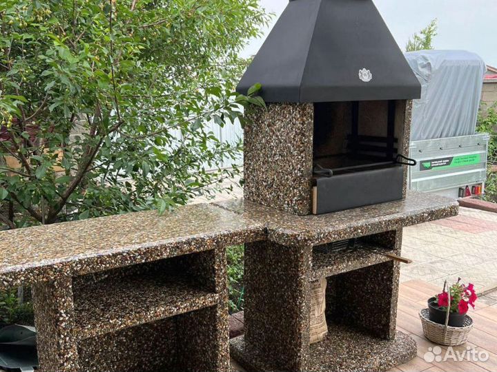 Печь барбекю, модуль под тандыр