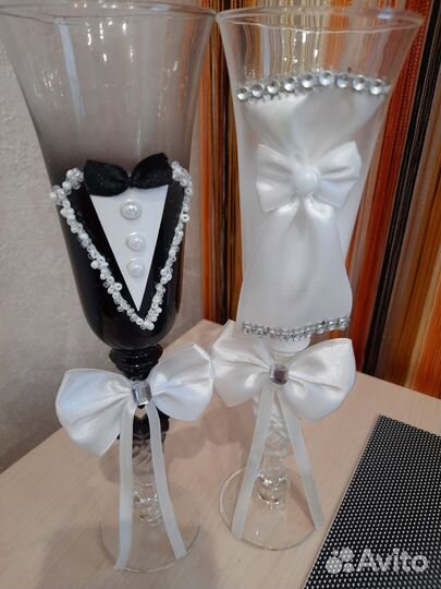 Свадебные фужеры