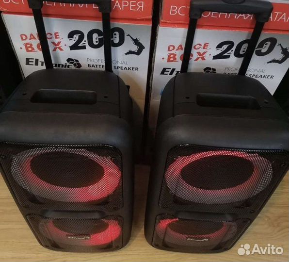Колонка eltronic mega bass plus