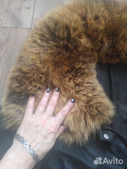 Куртка автоледи укороченная демисезонная мех