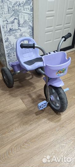 Детский велосипед с ручкой бу