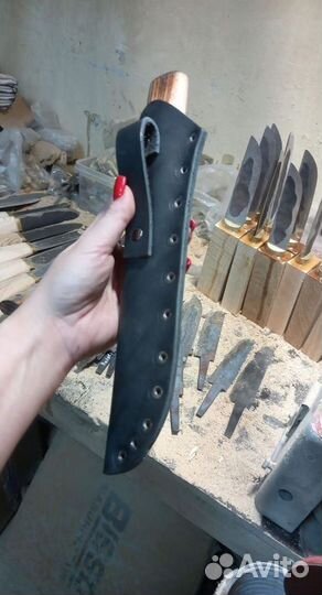 Нож охотничий для шкурения