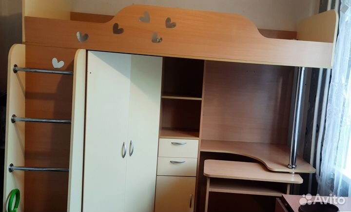 Кровать чердак