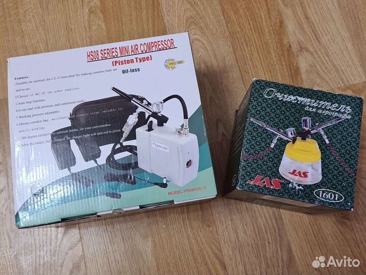 Аэрограф с компрессором