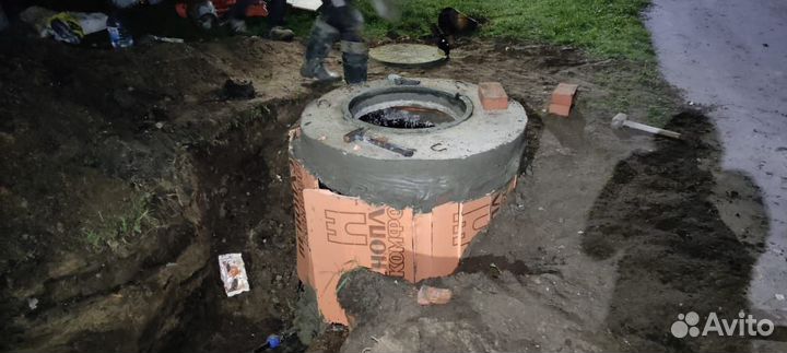 Септик из металла / жб септик