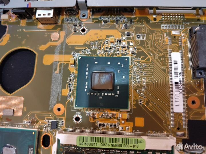 Материнская плата от ноутбука celeron m 550