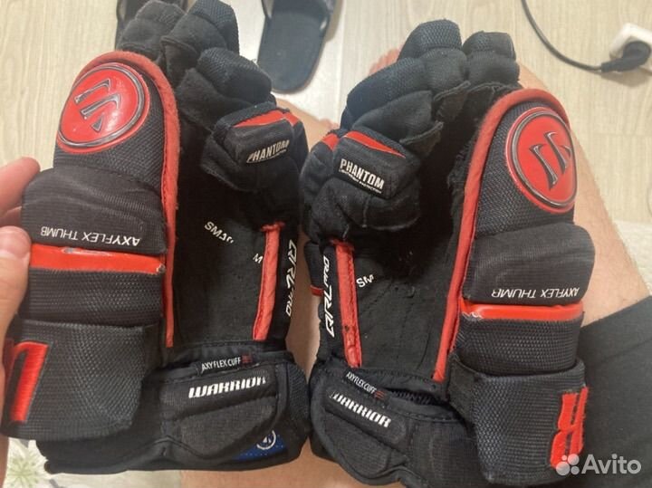 Краги хоккейные warrior covert QRL PRO SR